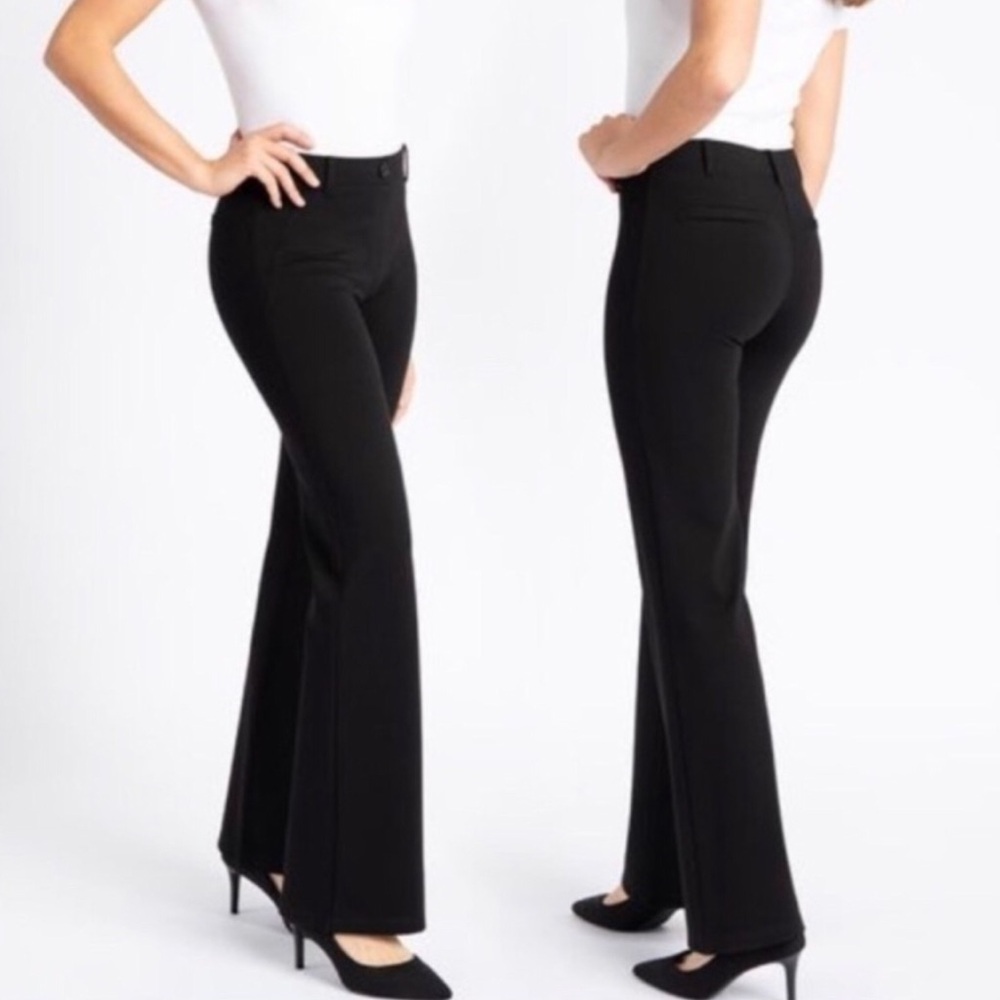 Betabrand Women’s  Black Dress Pants